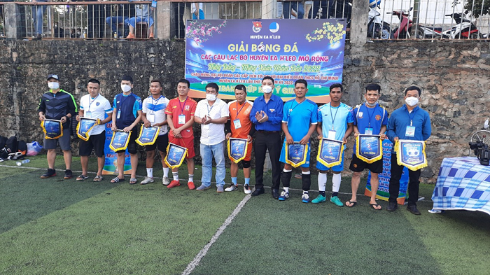 Giải bóng bóng đá Mini Nam các câu lạc bộ huyện Ea H’leo mở rộng năm 2022